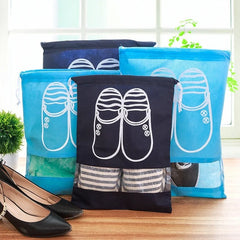 Women High Shoe Bag Travel Pouch Storage Drawstring Organizer Cover