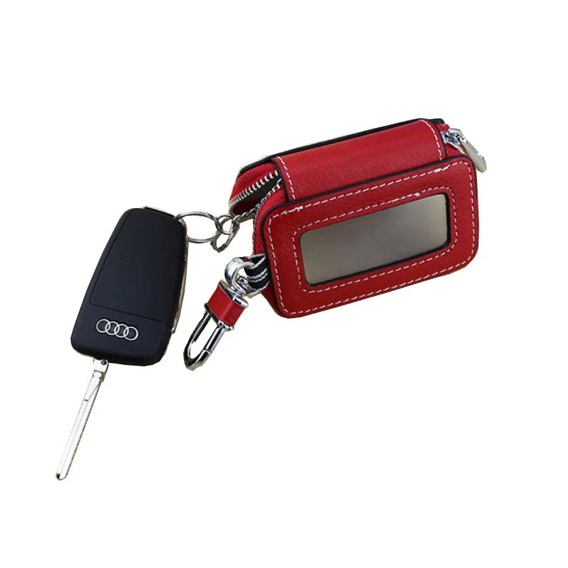 Women Key Holder Leather Key Organizer Wallet Woman Keychain Covers