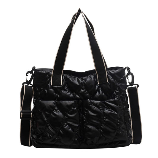 Women Crossbody Bags Winter Messenger Totes Adjustable Large Capacity