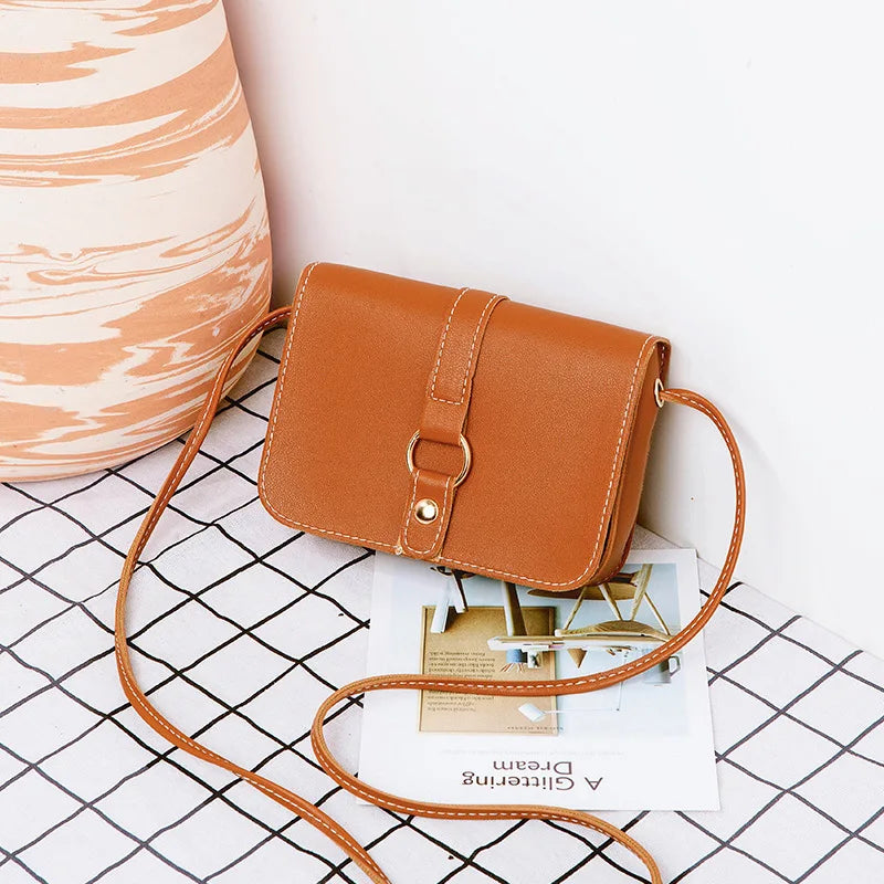 Women Crossbody Handbags Small PU Leather Casual Shoulder Bags Purse