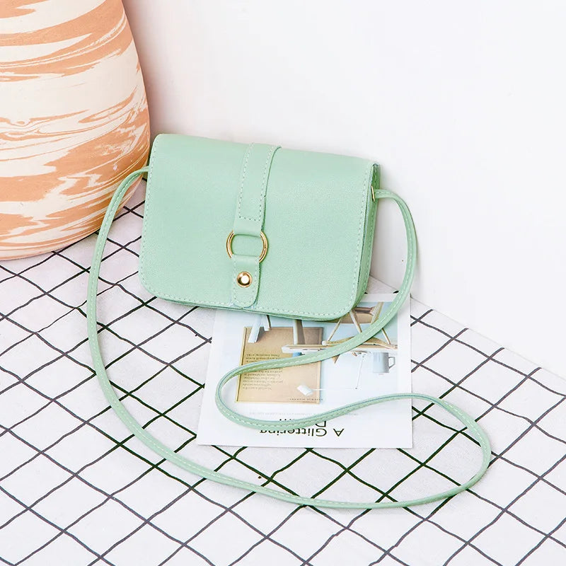 Women Crossbody Handbags Small PU Leather Casual Shoulder Bags Purse