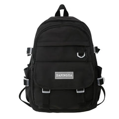 Women Laptop Book Bags Red Travel Waterproof School Bag Ladies Student Backpack