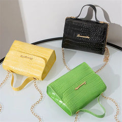 Women Large Capacity Shoulder Bags Pure Chain Handbags