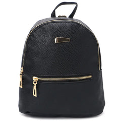 Mini Leather Backpack Handbag School Shoulder Bag