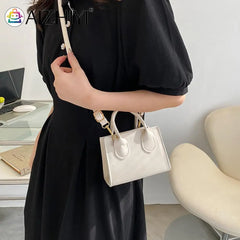 Women Leather Mini Shoulder Messenger Bag Retro Crossbody Bag