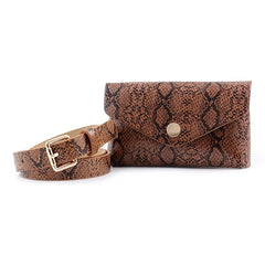 Women Leather Waist Fanny Pack Belt Bag Pouch Travel Hip Bum Shoulder Bags Purse