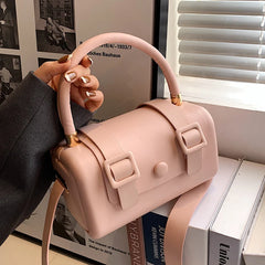 Women Mini Pu Leather Handbags Tote Shoulder Bag Winter