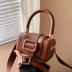 Women Mini Pu Leather Handbags Tote Shoulder Bag Winter