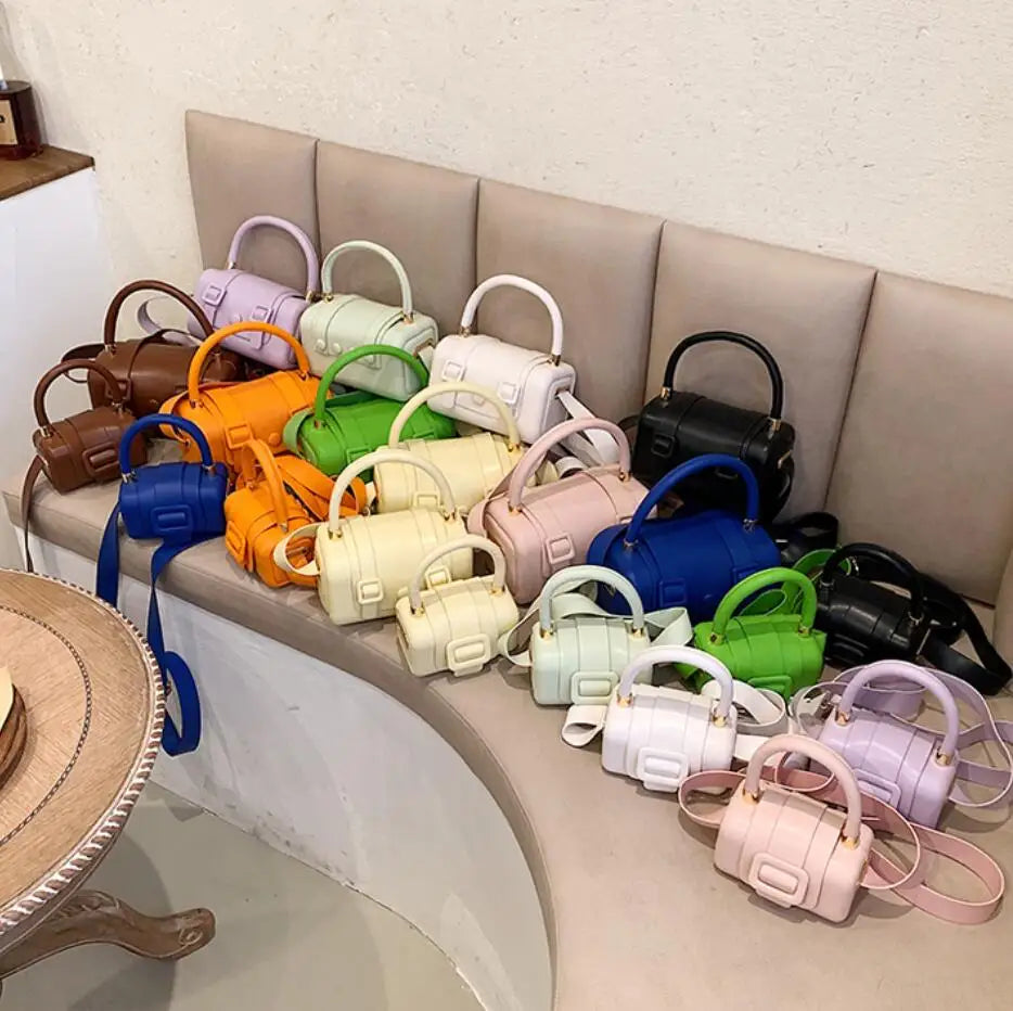 Women Mini Pu Leather Handbags Tote Shoulder Bag Winter