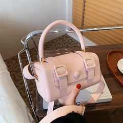 Women Mini Pu Leather Handbags Tote Shoulder Bag Winter