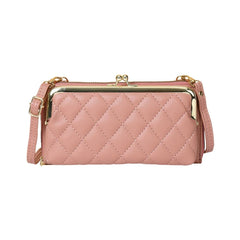 Women Leather Shoulder Bag Large Capacity Multifunction Phone Purse Messenger Wa