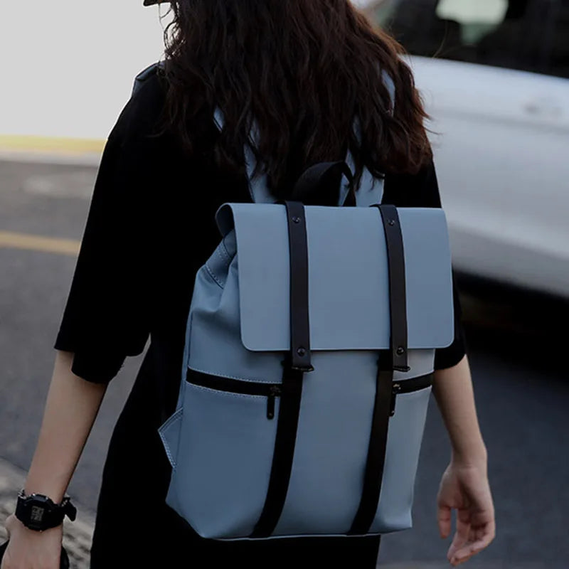 Women Business Backpack Waterproof A4 Book Bag Female Mochila Schoolbag