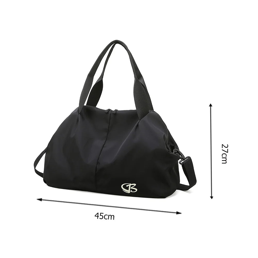 Gym Fitness Shoulder Bag Large Capacity Exercise Tote Lightweight Handbags