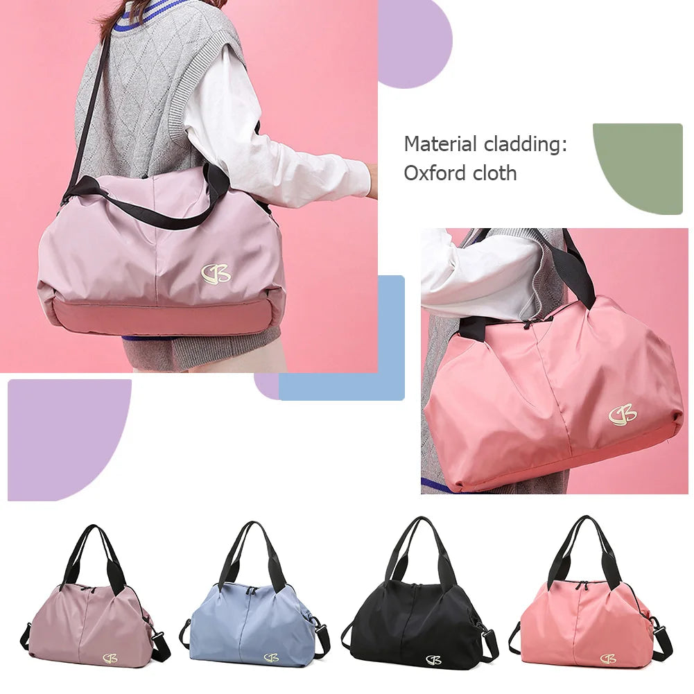 Gym Fitness Shoulder Bag Large Capacity Exercise Tote Lightweight Handbags