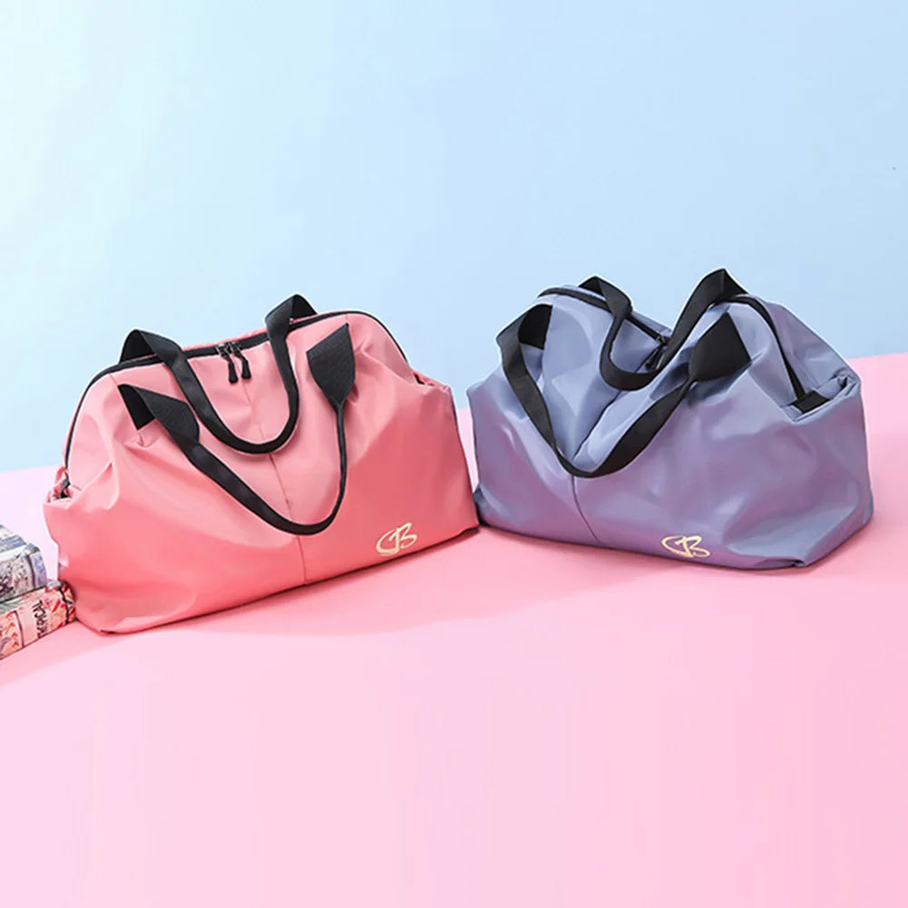Gym Fitness Shoulder Bag Large Capacity Exercise Tote Lightweight Handbags