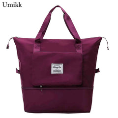 Women Men Fitness Shoulder Bags Gym Large Capacity Exercise Tote Bags