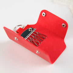Key Holder Wallet PU Leather Unisex Organizer Bag Keys Housekeeper