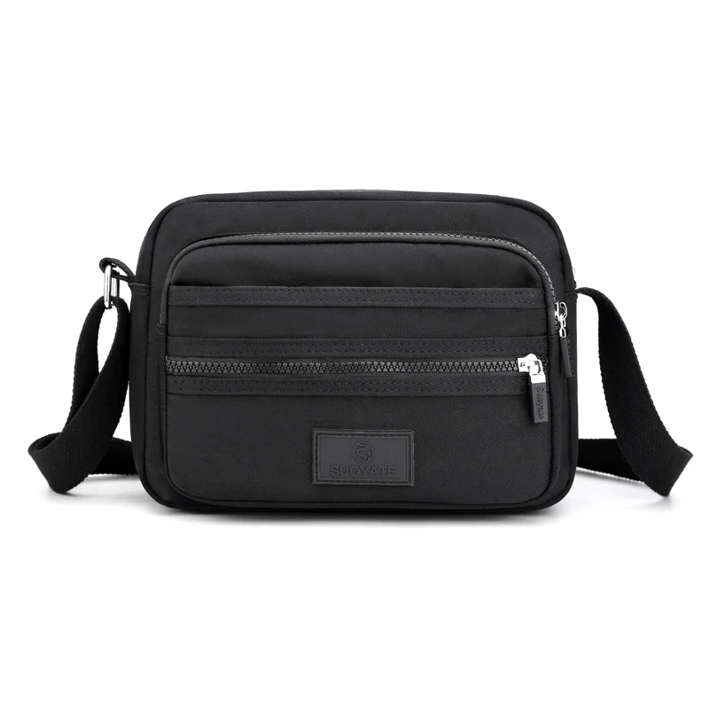 Waterproof Nylon Messenger Bag Crossbody Handbag Travel Purse