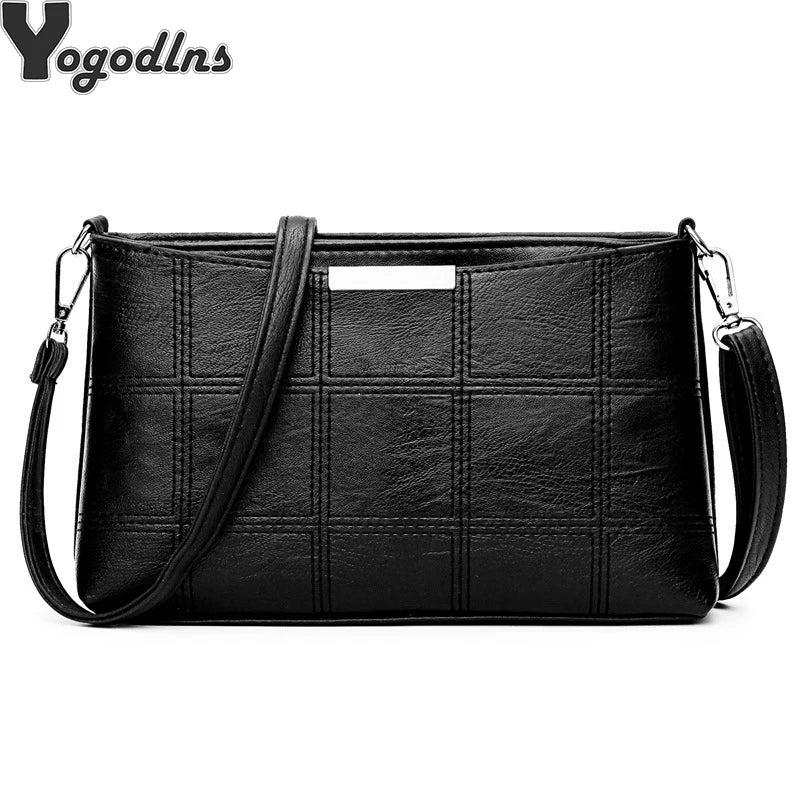 Women Messenger Bags Girls' Shoulder Bags PU Leather Lady Pouch Bags