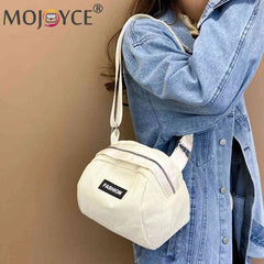 Nylon Women Messenger Bag for Weekend Vacation Camping