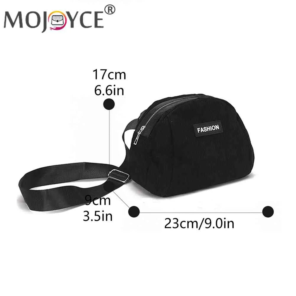 Nylon Women Messenger Bag for Weekend Vacation Camping