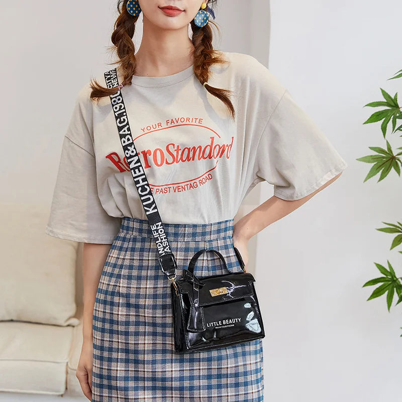 Women Messenger Bags Pu Leather Female Crossbody Shoulder Bags High Handbag