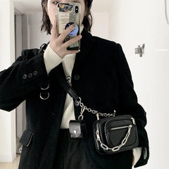Women Messenger Belt Bag Pack leather Waist Bags Girl Travel