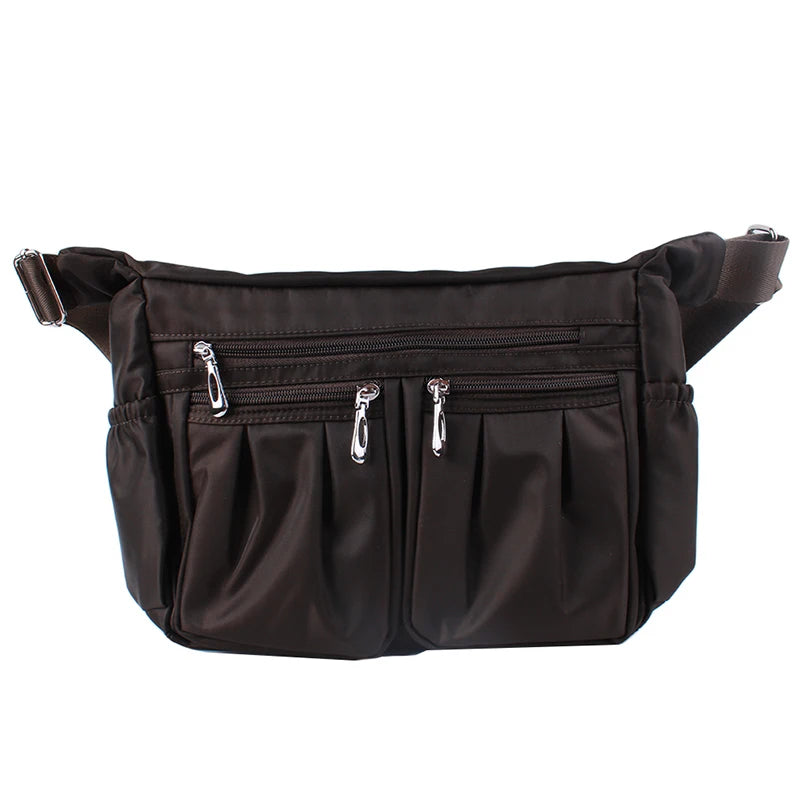 Women Messenger Shoulder Bags Zipper Bag Oxford Large Capacity