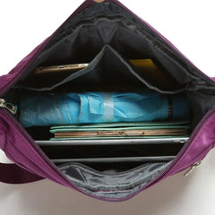 Women Messenger Shoulder Bags Zipper Bag Oxford Large Capacity