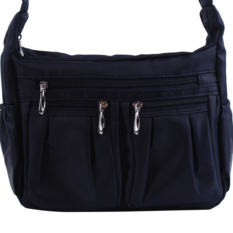 Women Messenger Shoulder Bags Zipper Bag Oxford Large Capacity