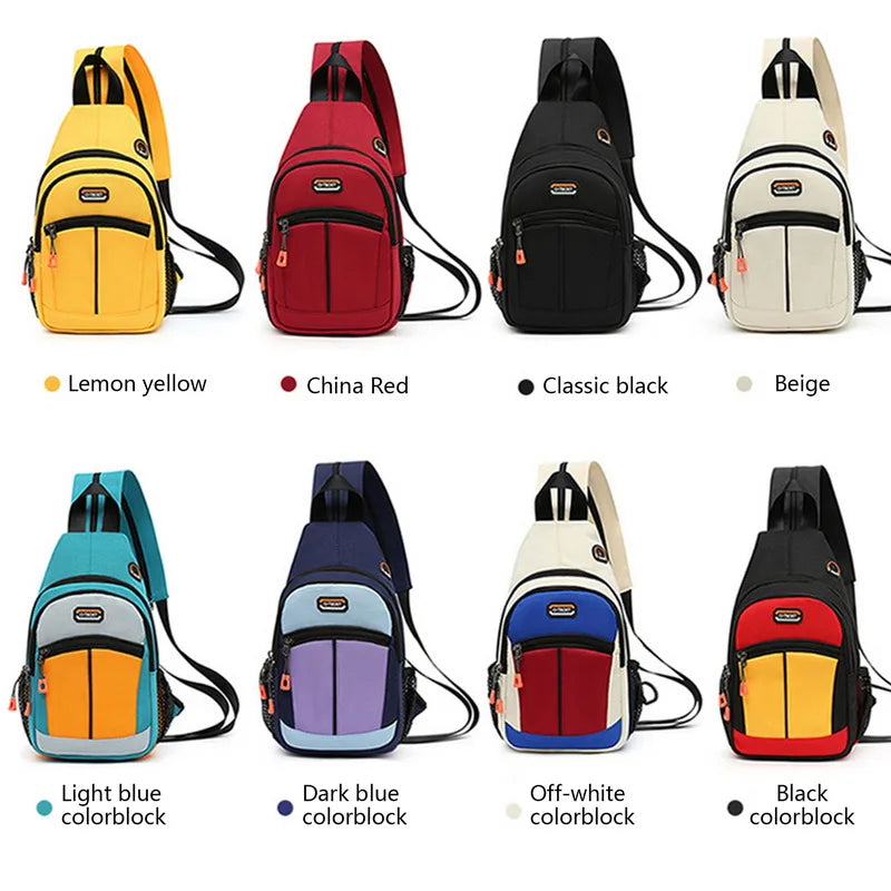 Women Mini Backpack Small Chest Bag Messenger Bag Female Sports Bag