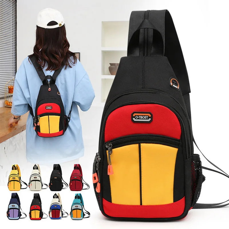 Women Mini Backpack Small Chest Bag Messenger Bag Female Sports Bag
