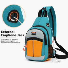 Women Mini Backpack Small Chest Bag Messenger Bag Female Sports Bag