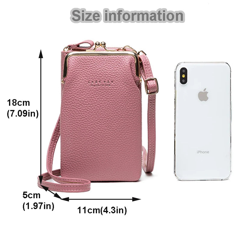 Women Mini Crossbody Bag & Handbag Phone Packet Clutch Wallet Small Purse