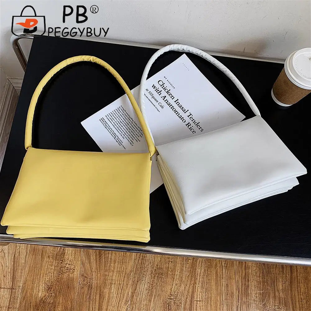 Women Soft PU Leather Shoulder Bag Solid Street Travel Zipper Handbags