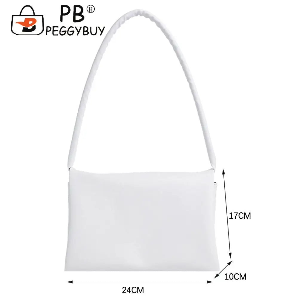 Women Soft PU Leather Shoulder Bag Solid Street Travel Zipper Handbags