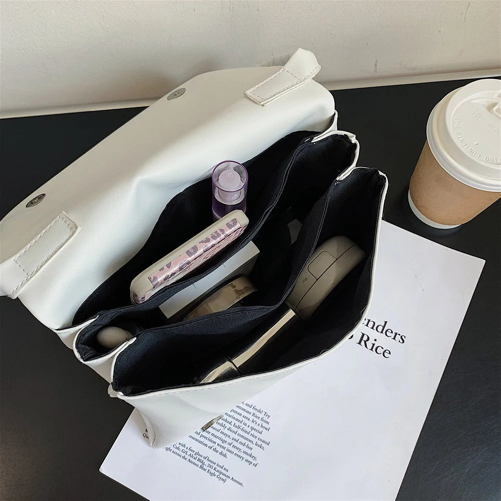 Soft PU Leather Shoulder Bag for Women