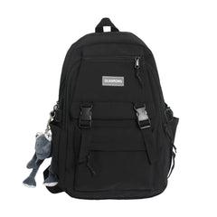 Women Nylon Backpack Portable Travel Waterproof Teenager Schoolbag