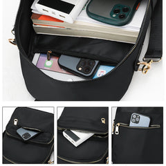 Women Nylon School Bag Lady Large Capacity Travel Handbags