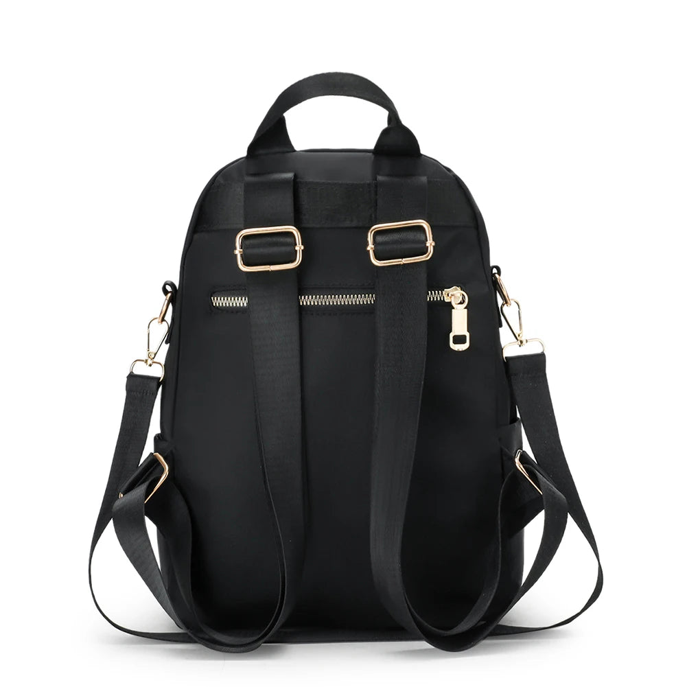 Women Nylon School Bag Lady Large Capacity Travel Handbags