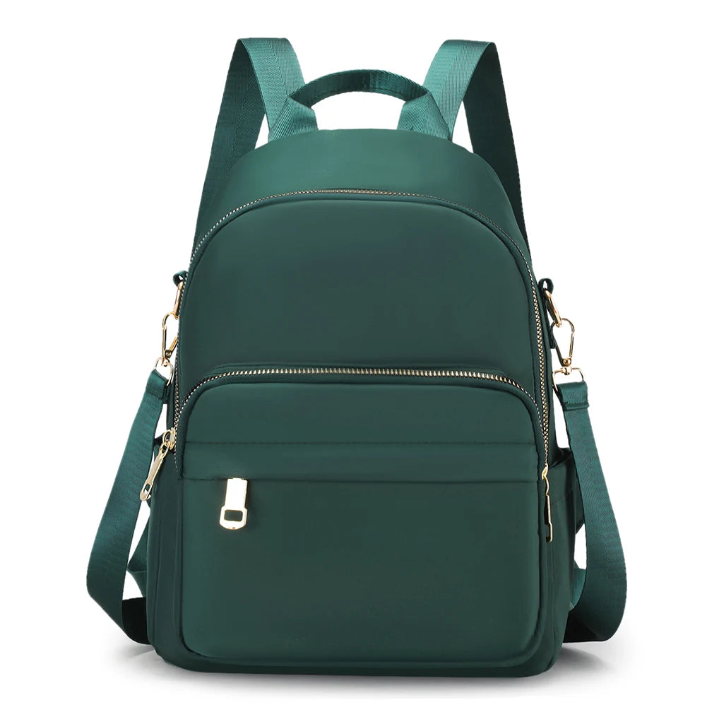 Women Nylon School Bag Shopping Bag Lady Large Capacity Travel Handbags