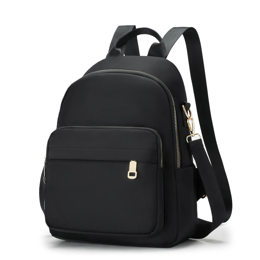 Women Nylon School Bag Lady Large Capacity Travel Handbags