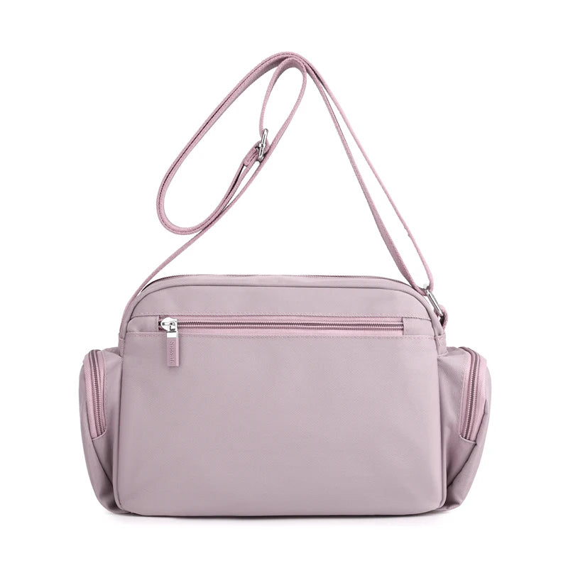Waterproof Women Nylon Shoulder Bag Crossbody Handbag Tote Travel Shopper Purse