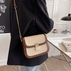 Women PU Leather Chains Shoulder Bag Crossbody Bag Ladies Handbags