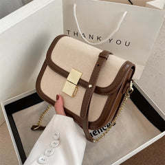 Women PU Leather Chains Shoulder Bag Crossbody Bag Ladies Handbags