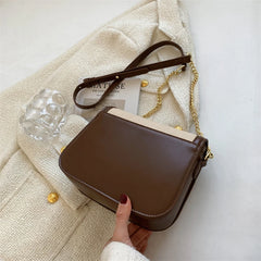 Women PU Leather Chains Shoulder Bag Crossbody Bag Ladies Handbags