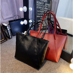 Women PU Leather Handbags Lady Hobo Shoulder Bag Tote Satchel Bag