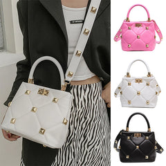 Women Rivet Studded Shoulder Bag Crossbody Bag Tote Bags
