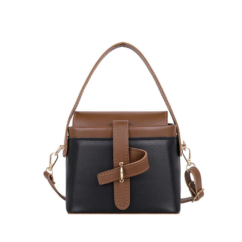 Women Panelled Bucket Crossbady Bags Clutch Shoulder Bolsos