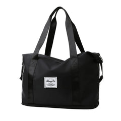 Women Patchwork Fitness Travel Shoulder Crossbody Luggage Bag